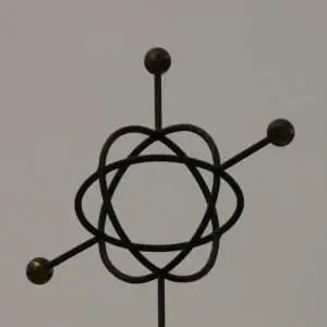 symbol, metal, character, atom, atomic model, abstract, atom, atom, atom, atom, atom